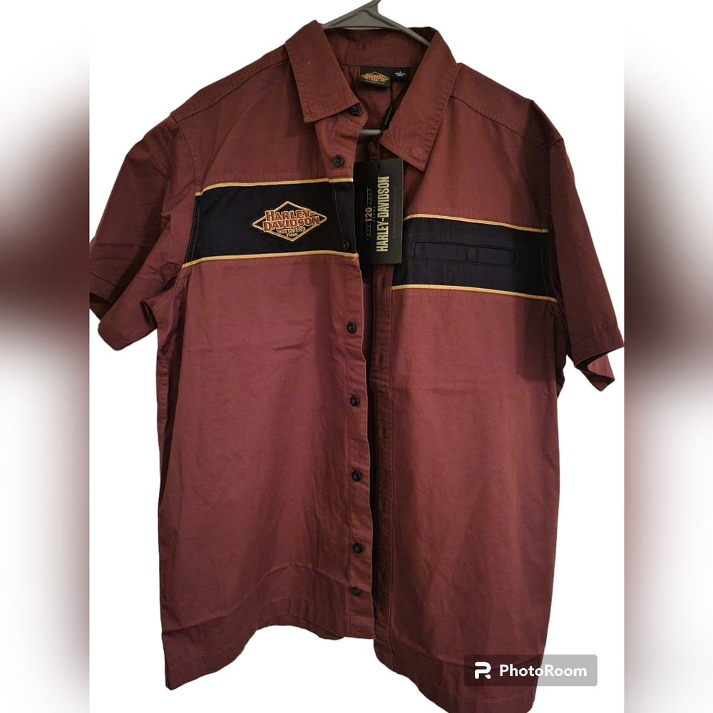 Harley davidson 120th anniversary shirt